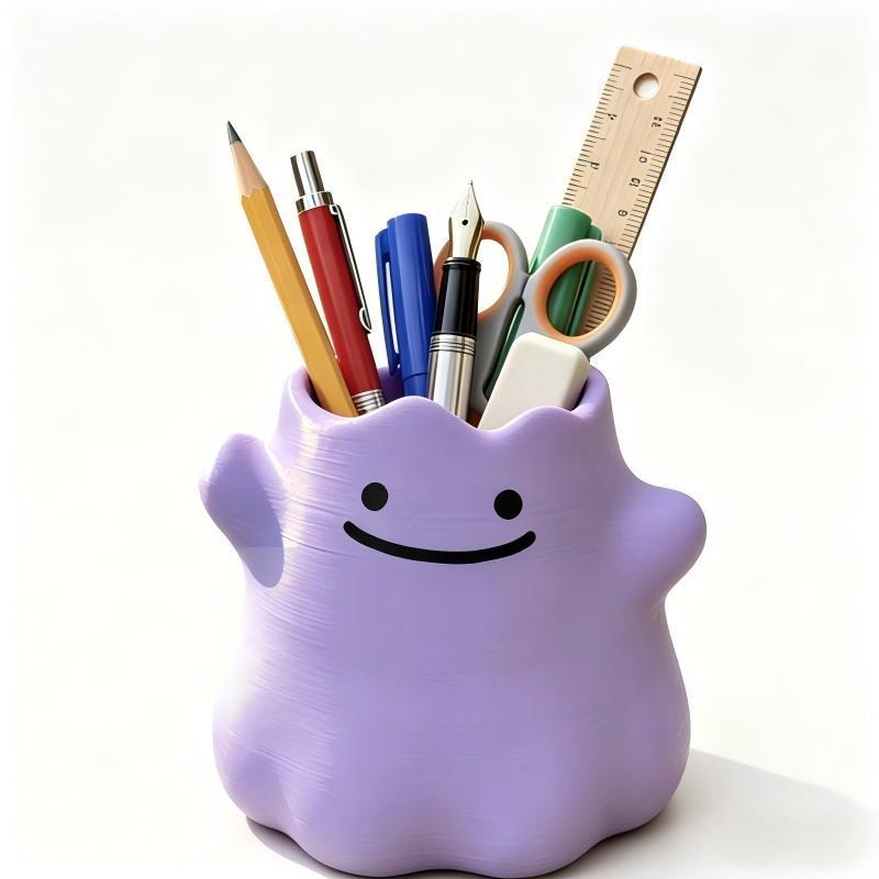 Case With Pencil Holder - Portapenne Pokemon Ditto, Scatola Creativa per