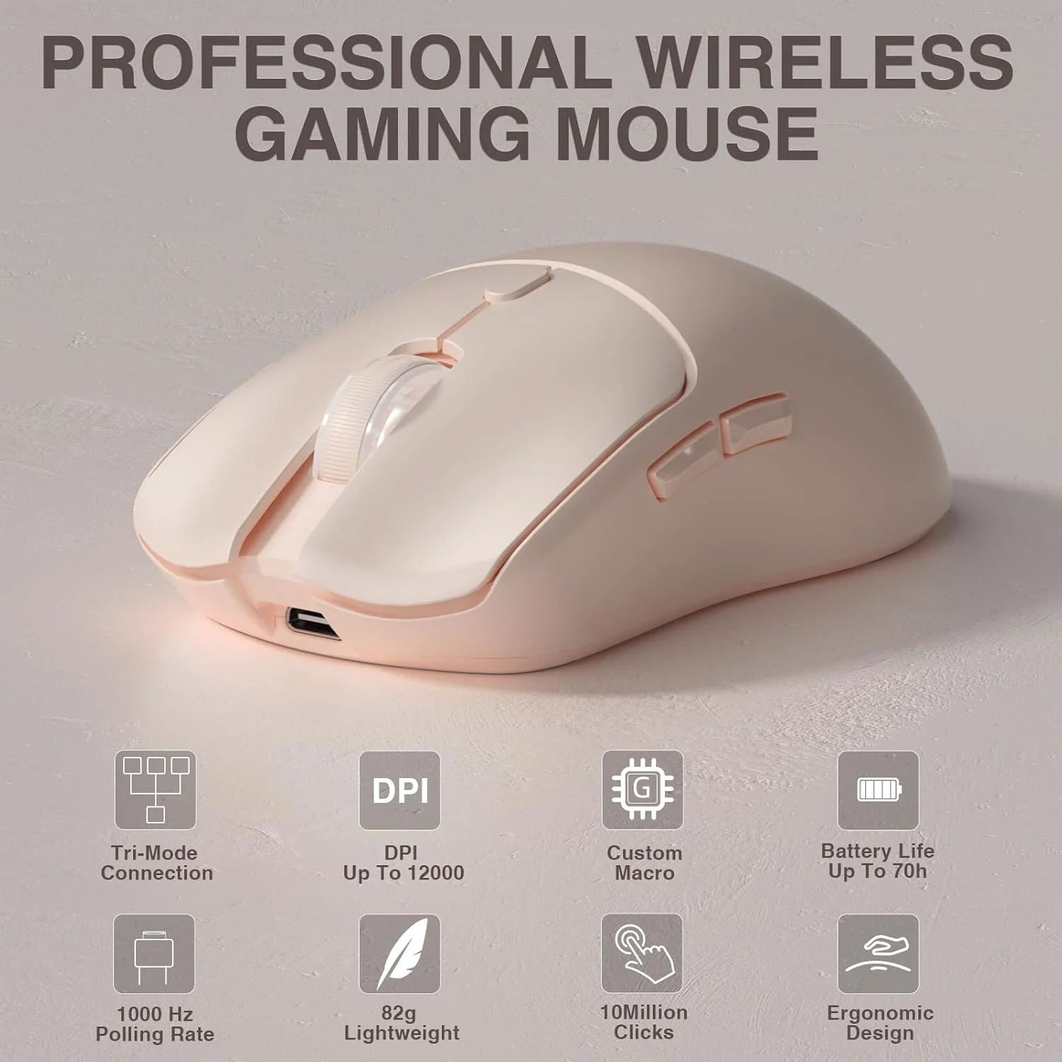 Laptop Tablet Accessories - Mouse da Gaming Wireless AULA SC580X