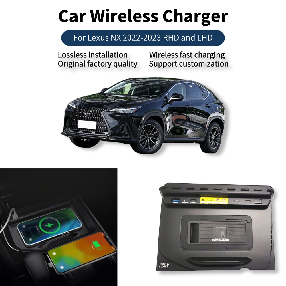 Wireless Charging Pad - Caricatore Wireless MOCENDO per LEXUS NX