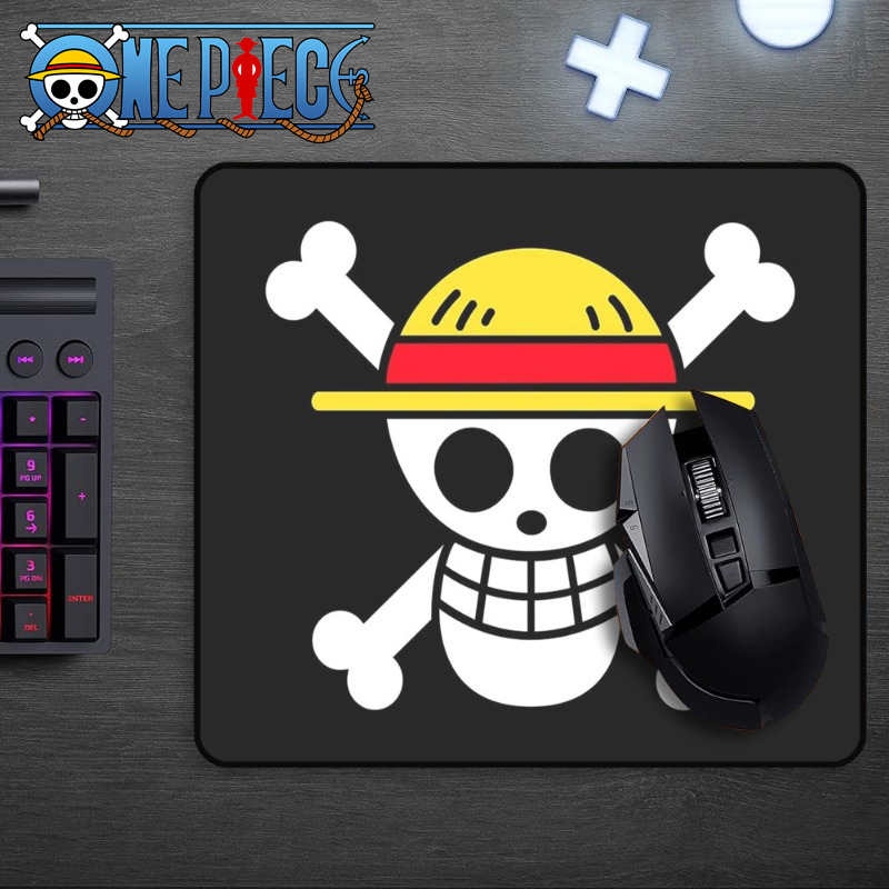 Laptop Tablet Accessories - Cartoon One Piece Rufy Skull Mouse