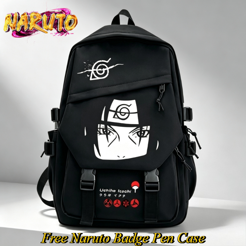 Laptop Tablet Accessories - Zaino Cartoon NARUTO, Borsa Scolastica Bidimensionale,