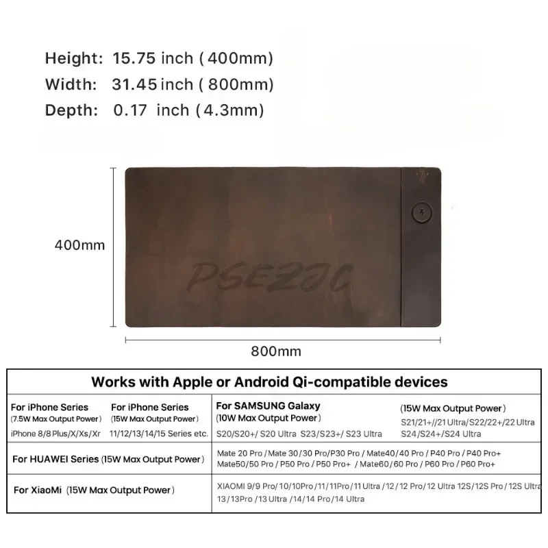 Tappetino per mouse vintage in - Wireless Charging Pad recensione e prezzo