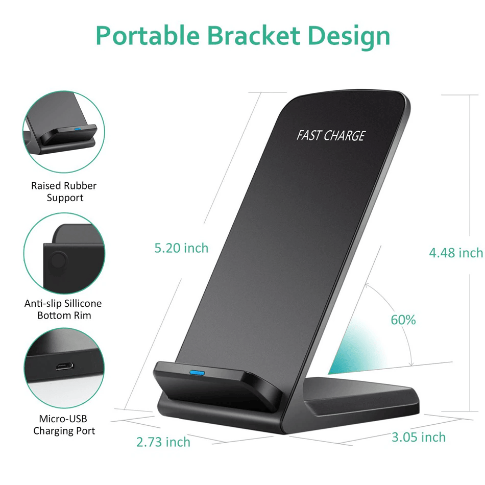Caricatore wireless Qi rapido  - Wireless Charging Pad recensione e prezzo