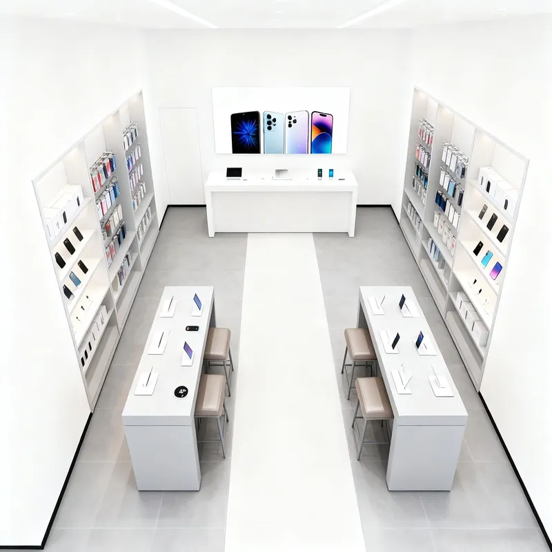 Vetrina per accessori per cell - Tablet Accessories Shop recensione e prezzo